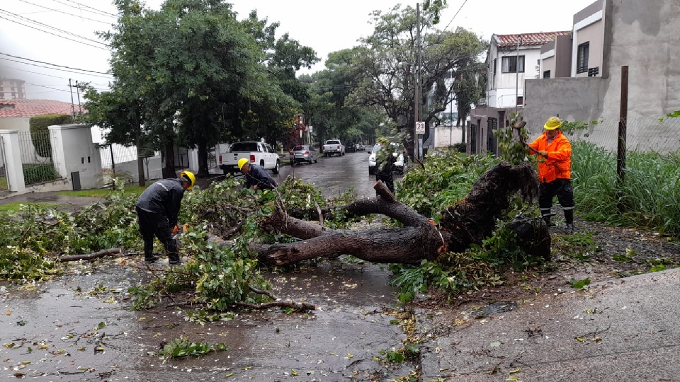 Rige una alerta meteorológica por fuertes tormentas para la ciudad de Salta
