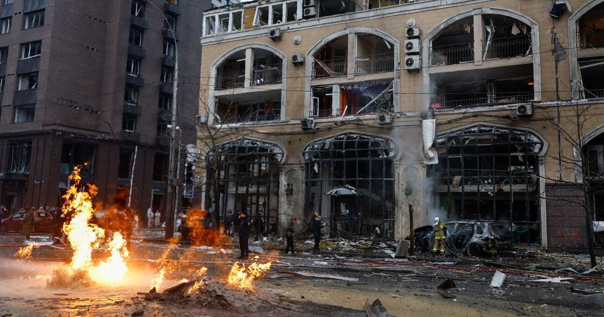 La Cancillería condenó el ataque ruso a la embajada argentina en Kiev: “Grave violación al derecho internacional”