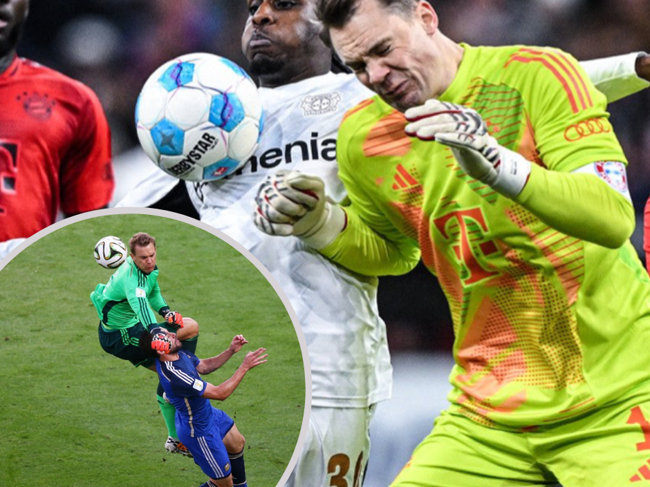 La expulsión de Manuel Neuer que es tendencia en las redes&nbsp;sociales