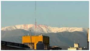 Los cerros amanecieron «nevados» depués de Navidad