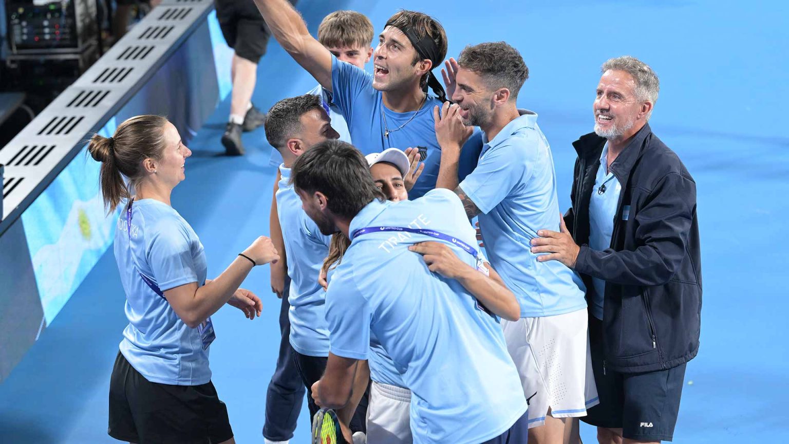 Batacazo de Argentina en la United Cup ante Australia: ahora va por la clasificación ante Gran Bretaña