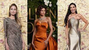 De Angelina Jolie a Demi Moore, los mejores looks en la primera alfombra roja de Hollywood: los Globos de&nbsp;Oro