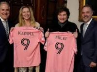 El fuerte apoyo de Milei a Messi en medio de la polémica por su visita a&nbsp;Trump