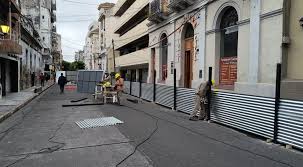 Corte total en calle Deán Funes Y España: el municipio la convertirá en semipeatonal hasta Alvarado