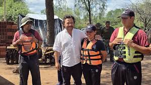 Sáenz afirmó que el Estado continuará en zona asistiendo a las comunidades afectadas por la histórica&nbsp;crecida