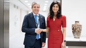 En su viaje a EE.UU., Caputo se reunió con la número dos del FMI y sumó otro respaldo al plan&nbsp;económico