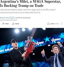 The Wall Street Journal analizó a Javier Milei y señaló que Donald Trump se asemeja en lo económico al&nbsp;peronismo