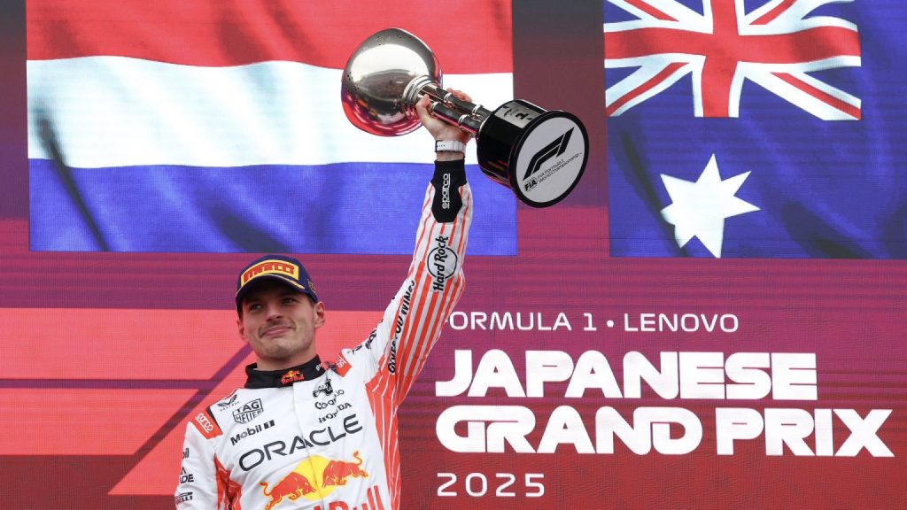 Max Verstappen ganó el Gran Premio de Japón y se sumó a la pelea por la punta de la&nbsp;F1