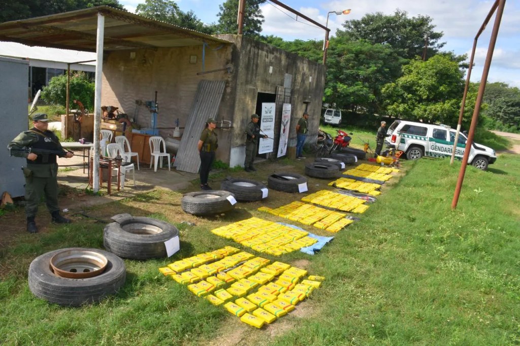 Secuestraron 425 kilos de cocaína escondidos en ruedas de&nbsp;camión