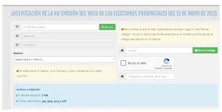 Ya se habilitó el trámite online para justificar la no emisión del&nbsp;voto