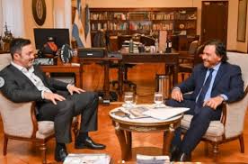 El Gobernador Gustavo Sáenz se reunió con el ministro de Defensa de la Nación Argentina, Luis&nbsp;Petri.
