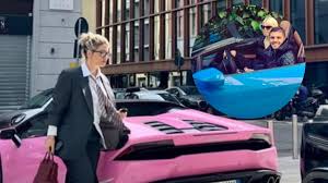 La historia del Lamborghini rosa de Wanda Nara: de símbolo del amor con Mauro Icardi a metáfora de su liberación