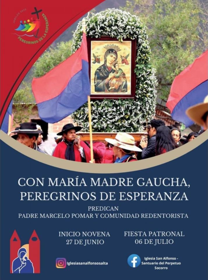 Hoy empieza el rezo a la novena en honor a la Virgen del Perpetuo&nbsp;Socorro