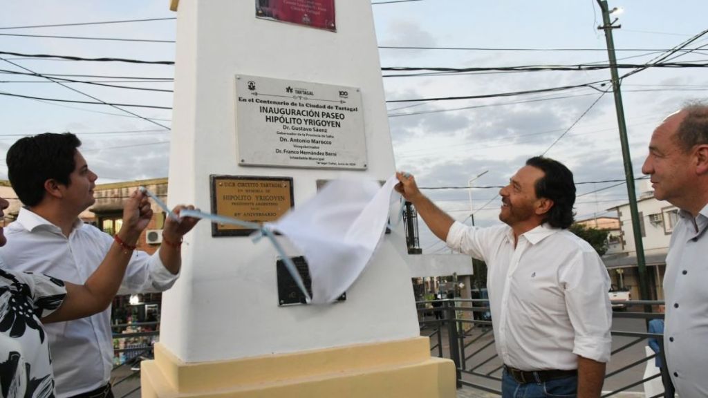 Tartagal celebra 101 años con una mega serenata y la inauguración de obras junto a&nbsp;Sáenz