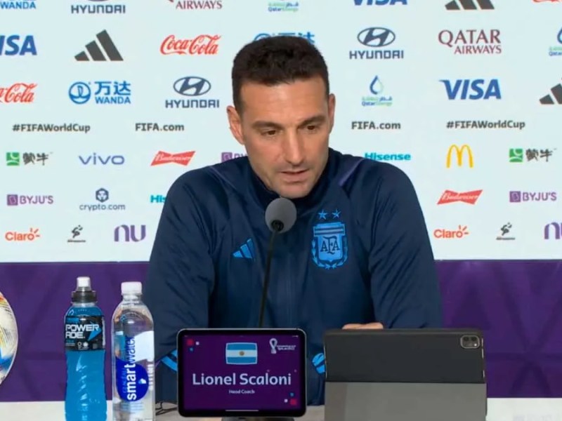 Los 11 de Lionel Scaloni para el amistoso ante&nbsp;Mauritania