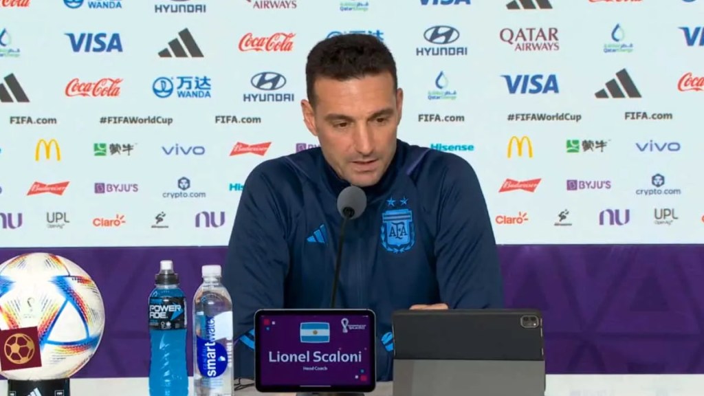 Selección Argentina: Lionel Scaloni puso en duda la presencia de Messi ante&nbsp;Chile