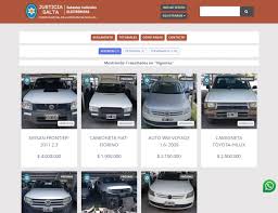 Con una base de $2 millones, la Justicia salteña subasta cinco&nbsp;vehículos