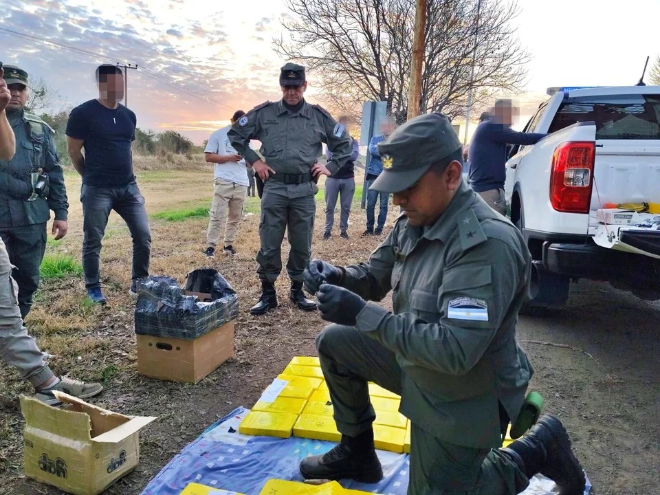 De Salta a Corrientes: incautan camión con más de 170 kilos de cocaína, cinco&nbsp;detenidos