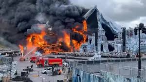 VIDEO: se incendió el escenario principal del festival Tomorrowland de Bélgica y hay&nbsp;preocupación