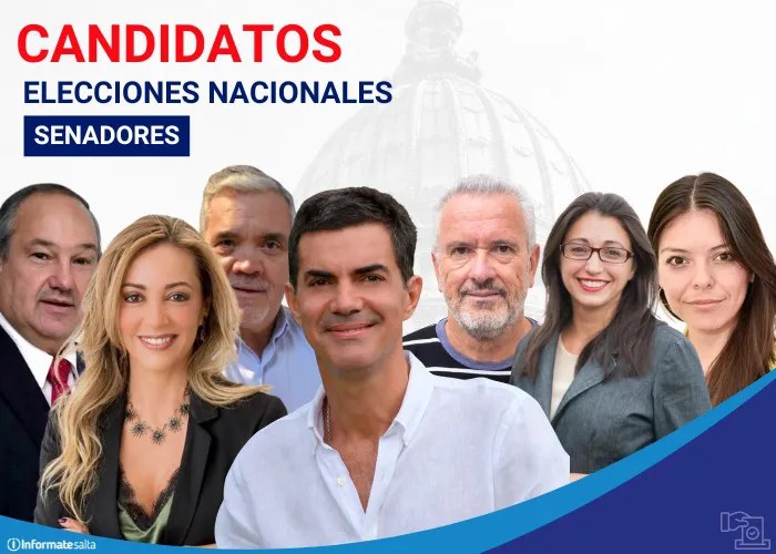 Senado: Conocé quiénes competirán por las tres bancas que renueva&nbsp;Salta