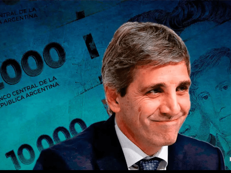 Luis Caputo aseguró que Argentina «no está en estanflación» y no descartó que el IPC perfore el 1% este&nbsp;año
