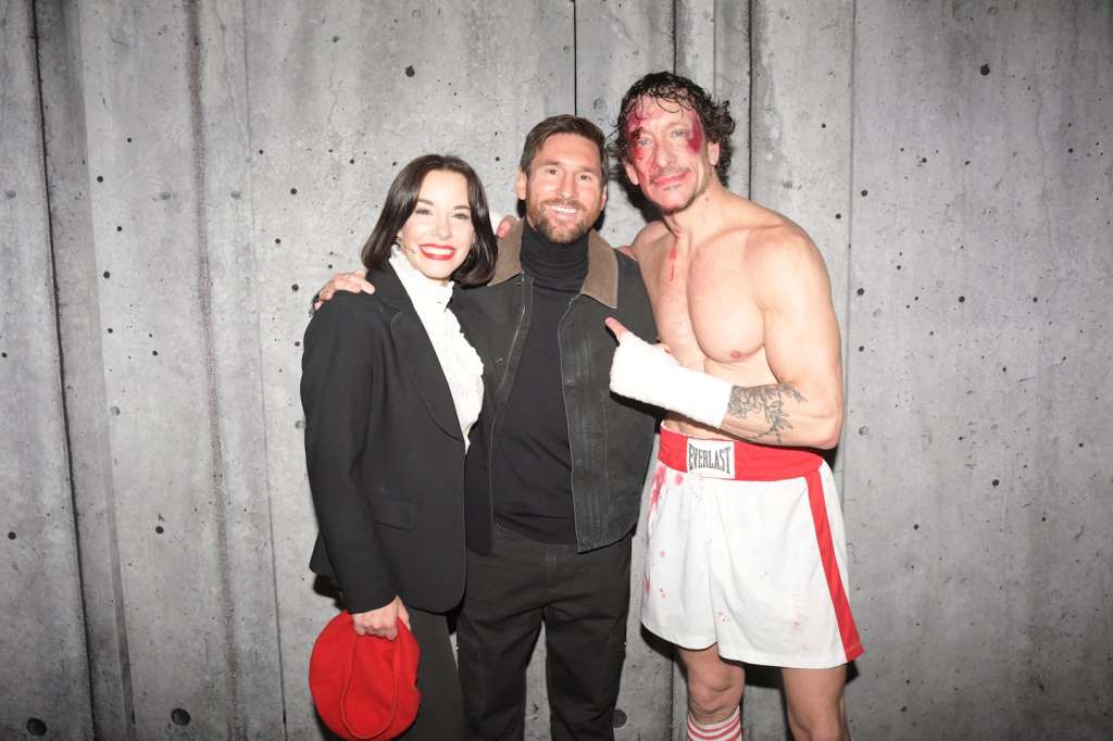 Las fotos íntimas del encuentro entre Lionel Messi y Nico Vázquez durante la obra&nbsp;‘Rocky’