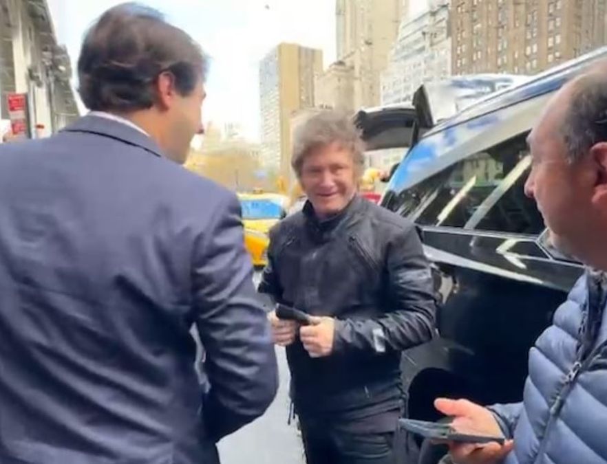 Milei aterrizó en Nueva York para reunirse con Trump: la agenda&nbsp;presidencial