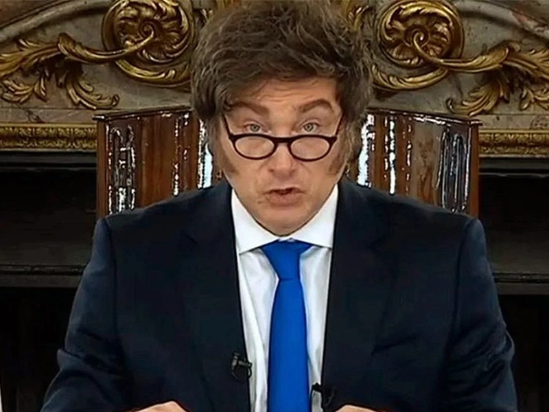 El descargo de la presentadora de la Fiesta Nacional del Mate que leyó un insulto contra Javier&nbsp;Milei