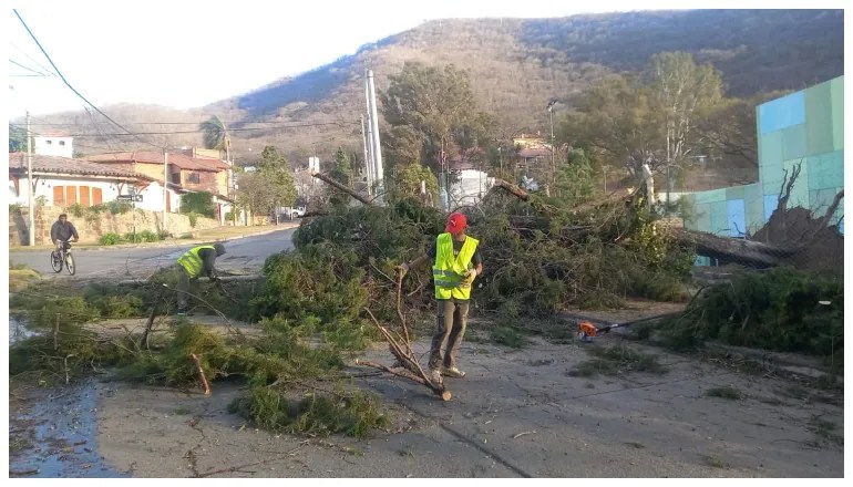 Vientos de hasta 90 km/h: alerta para Capital y departamentos del Valle de Lerma y sur de&nbsp;Salta
