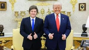 Donald Trump a Javier Milei en la Casa Blanca: «Si pierde las elecciones no seremos generosos con&nbsp;Argentina»