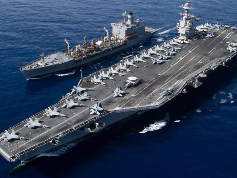 Irán lanzó misiles contra un portaaviones de Trump e Israel contraataca «sin&nbsp;parar»