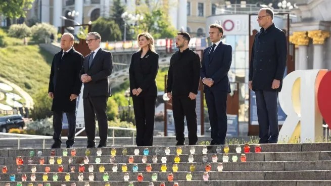 Líderes europeos reafirmaron su respaldo a Kiev tras la reunión de Volodimir Zelenski con Donald Trump