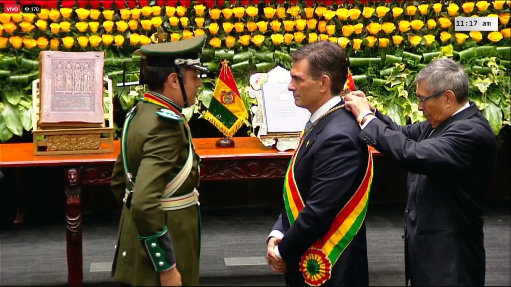 Rodrigo Paz asumió la presidencia de Bolivia y prometió “un país abierto al mundo y sin ideologías fracasadas”