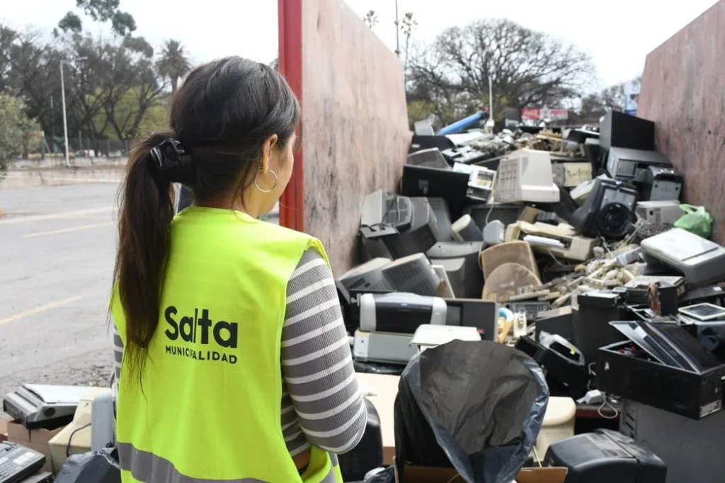 Salta recuperó 1.500 toneladas de neumáticos y 50 de residuos electrónicos en 2025