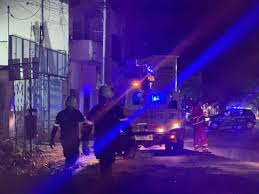 Así fue el operativo para apagar el fuego en el cableado de Av. San&nbsp;Martín