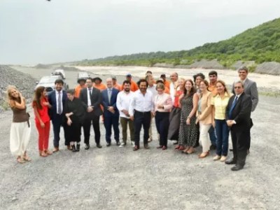 Integración regional del Eje Capricornio: Sáenz y la presidente de Fonplata supervisaron el nuevo bypass en&nbsp;Quijano