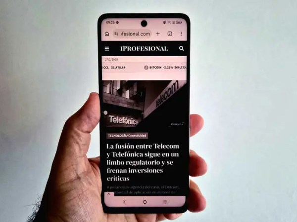 El celular que se siente como papel, ¿cómo&nbsp;es?