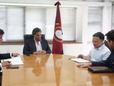 Salta: Autoridades del Ministerio de Producción y Minería, recibieron a representantes de la minera Ganfeng&nbsp;Lithium