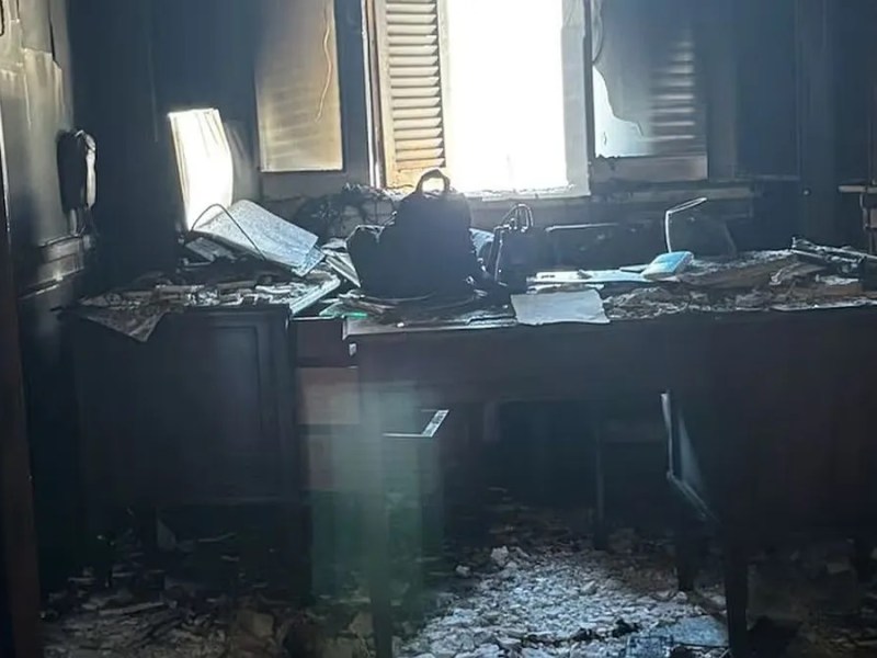 Incendio en un despacho del Senado: tres intoxicados por monóxido de&nbsp;carbono