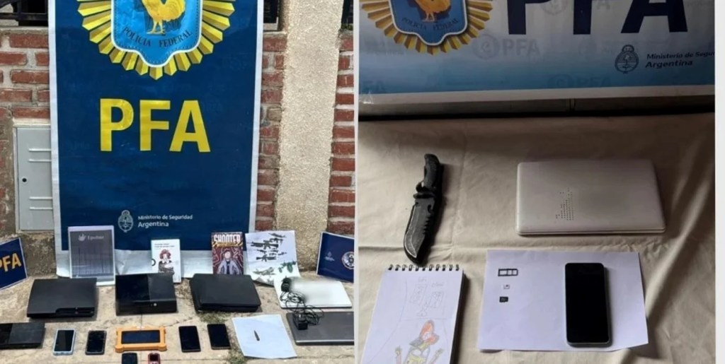 Planificaban una masacre escolar: allanamientos en Jujuy y Buenos Aires tras una pista del&nbsp;FBI