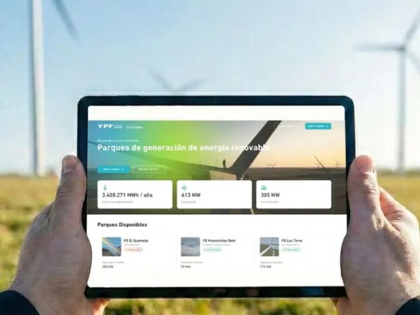 Inédito: YPF Luz lanza plataforma con tecnología blockchain para comprar energía eléctrica&nbsp;online