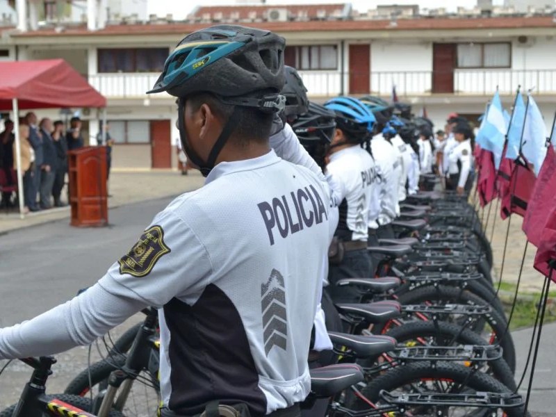 Los bici policías cumplen 14 años: “Mejoramos la prevención y el&nbsp;servicio”