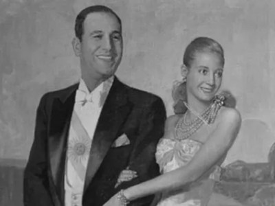 Retiran un cuadro de Juan Domingo Perón y Evita de Casa Rosada y lo reemplazarían por uno de Lionel&nbsp;Messi
