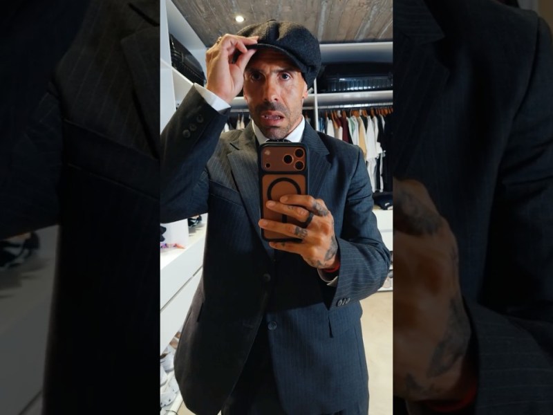 Carlos Tévez le metió al inglés para promocionar la película de los Peaky Blinders en&nbsp;Netflix