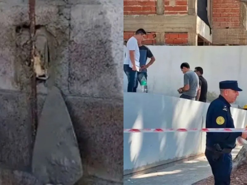 Conmoción en Entre Ríos: hallaron un cadáver oculto dentro de una pared en plena obra y crece la hipótesis de&nbsp;homicidio