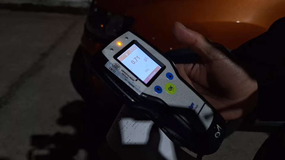 Aclaran que los narcotest a conductores solo se practicarán en siniestros