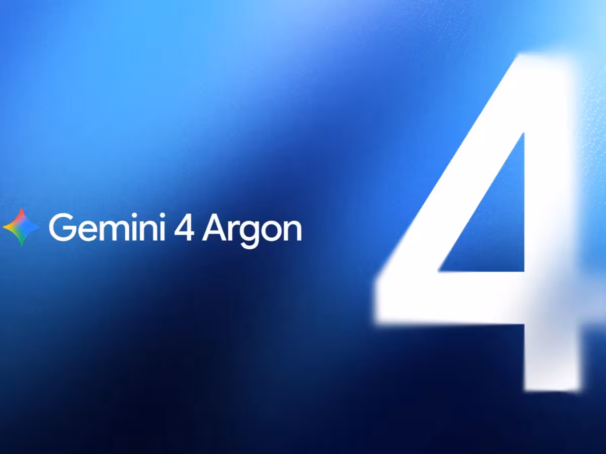 Google presentó Gemini 4 Argon, su inteligencia artificial más potente de acceso restringido